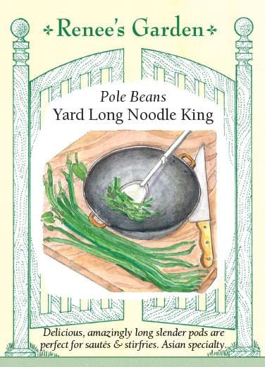Bean Yard Long Noodle King - Renee's Garden