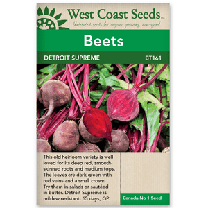 Beets Detroit Supreme - West Coast Seeds