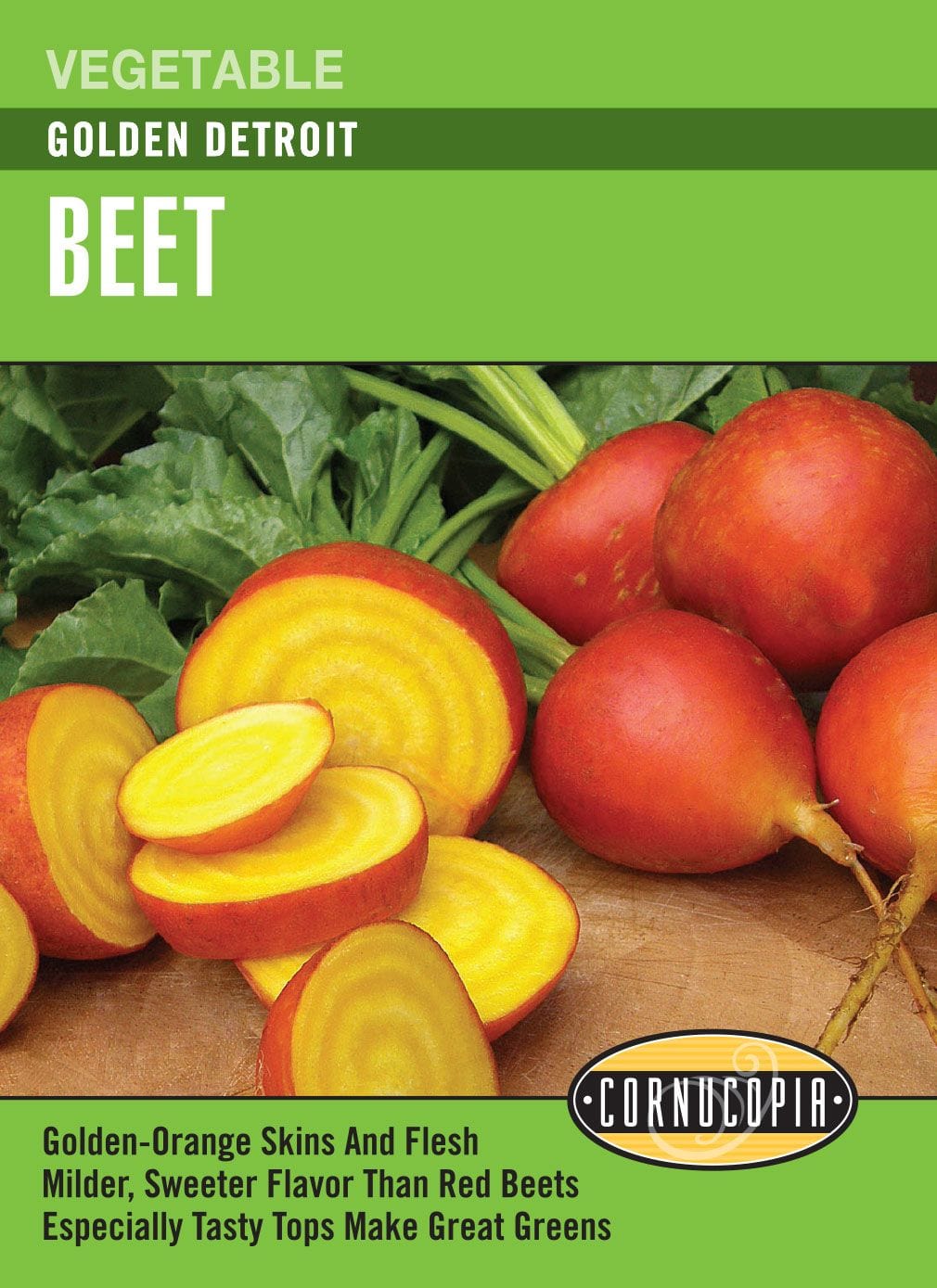 Beet Golden Detroit - Cornucopia Seeds