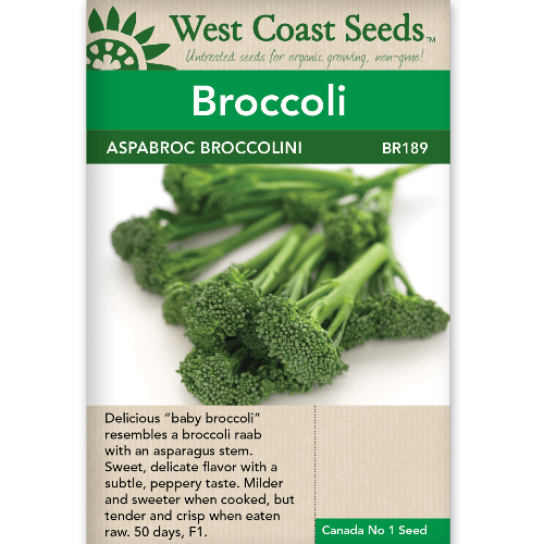 Broccoli Aspabroc Broccolini - West Coast Seeds