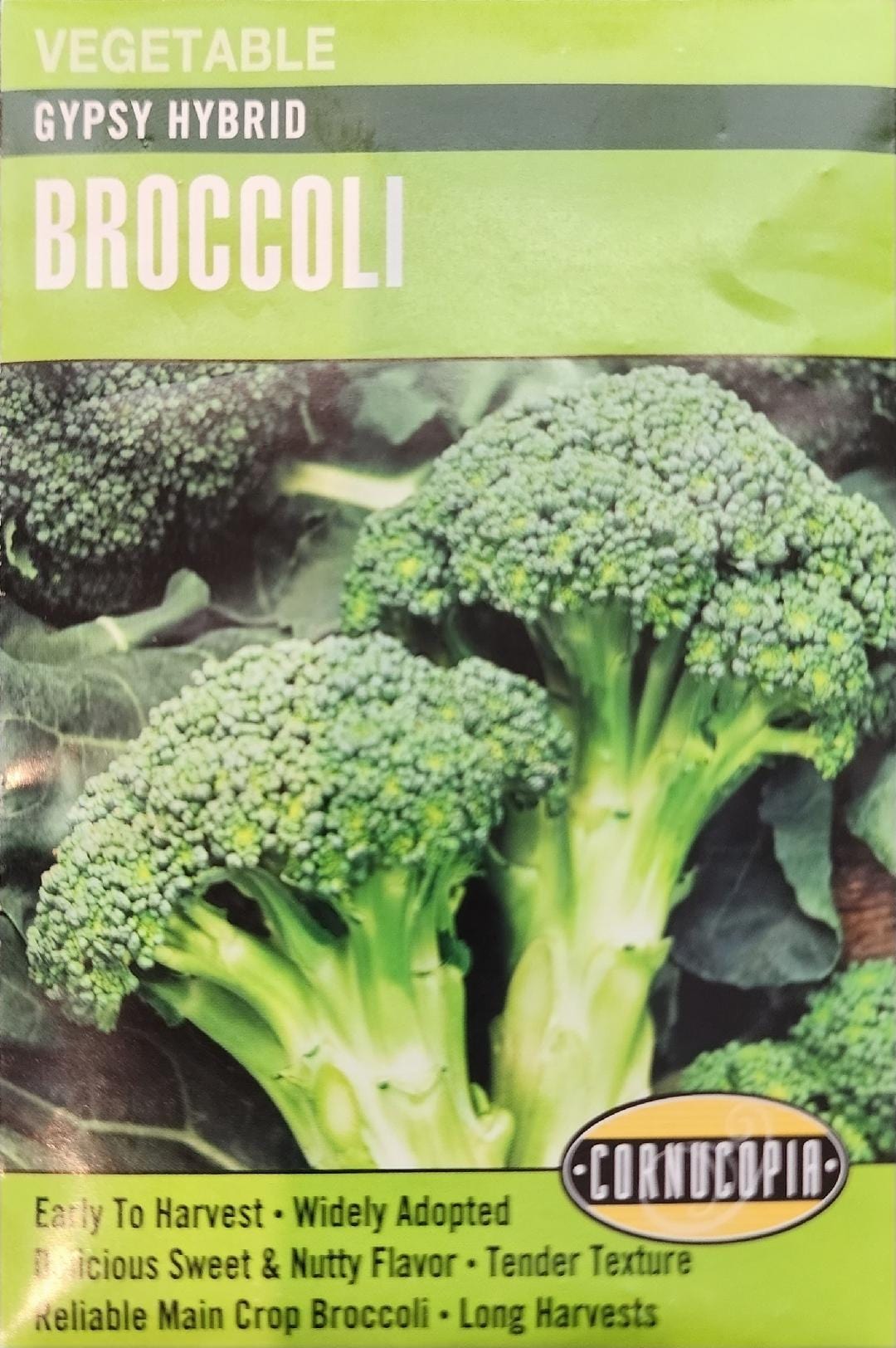 Broccoli Gypsy Hybrid - Cornucopia Seeds