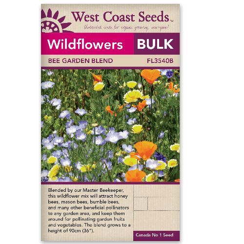 Wildflowers Bee Garden Blend BULK SIZE - West Coast Seeds