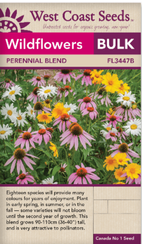 Wildflowers Perennial Bulk Size - West Coast Seeds