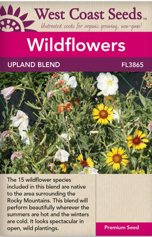 BULK Wildflowers Upland Blend - West Coast Seeds