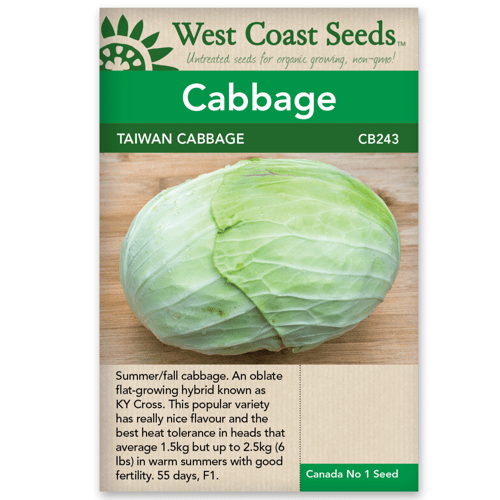 Cabbage Taiwan - West Coast Seeds