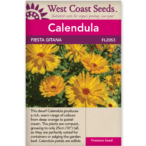 Calendula Fiesta Gitana - West Coast Seeds Ltd
