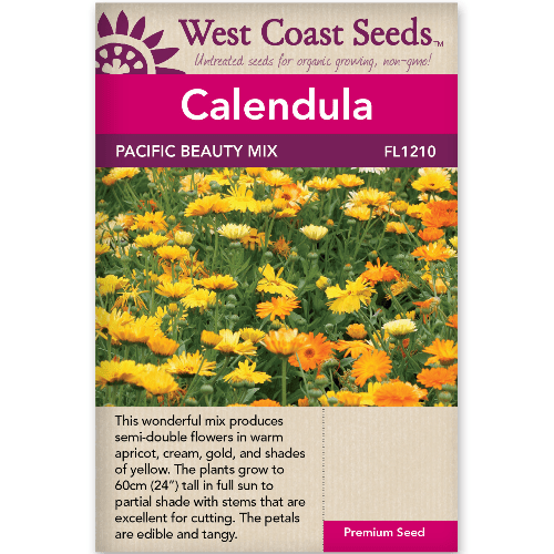 Calendula Pacific Beauty - West Coast Seeds