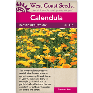 Calendula Pacific Beauty - West Coast Seeds