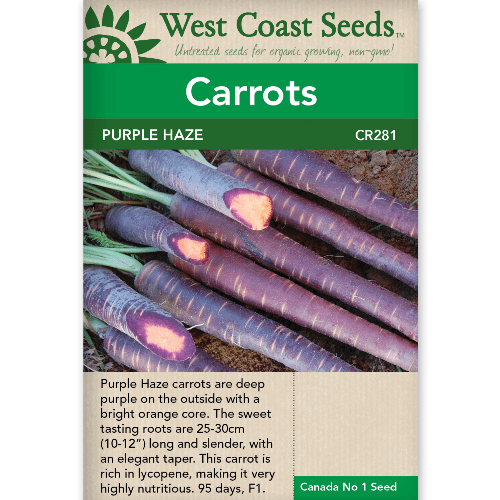 Carrots Purple Haze - West Coast Seeds