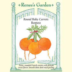 Round Baby Carrots Romeo - Renee's Garden Seeds