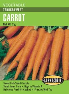 Carrot Tendersweet - Cornucopia Seeds