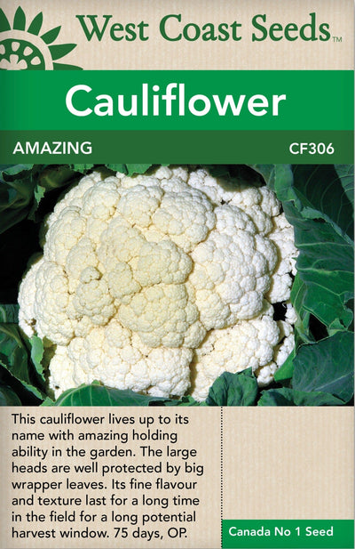 Cauliflower Amazing - West Coast Seeds
