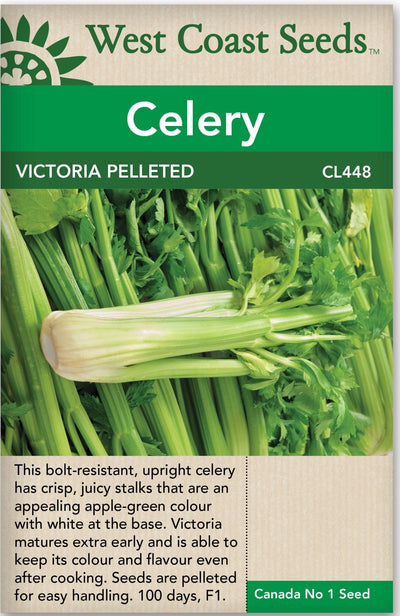 Celery Victoria Pelleted - West Coast Seeds