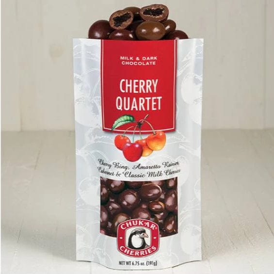 Chukar Cherries Chocolate Cherry Quartet 6.5 oz