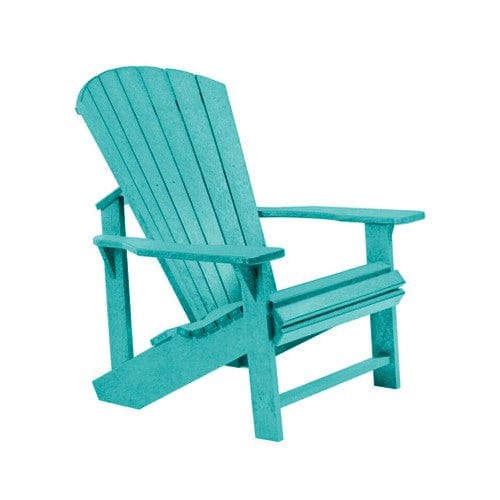 C01 CLASSIC ADIRONDACK Turquoise CR PLASTICS Outdoor Furniture