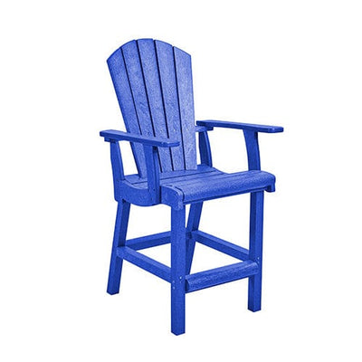Classic Counter Arm Chair - C28C BLUE-03