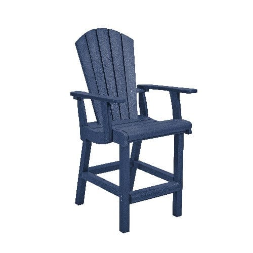 Classic Pub Arm Chair - C28C NAVY