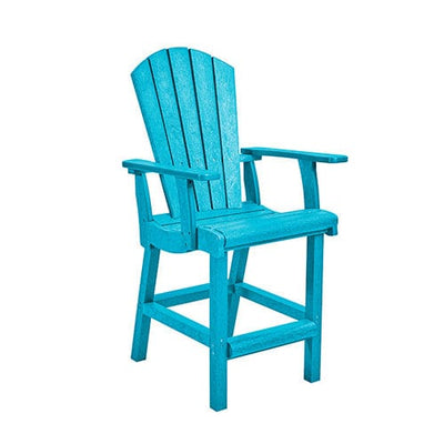 Classic Counter Arm Chair - C28C TURQUOISE-09