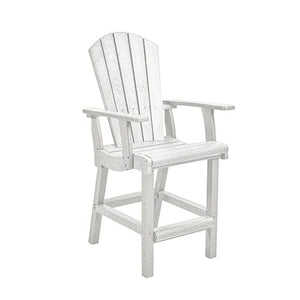 Classic Counter Arm Chair - C28C WHITE-02