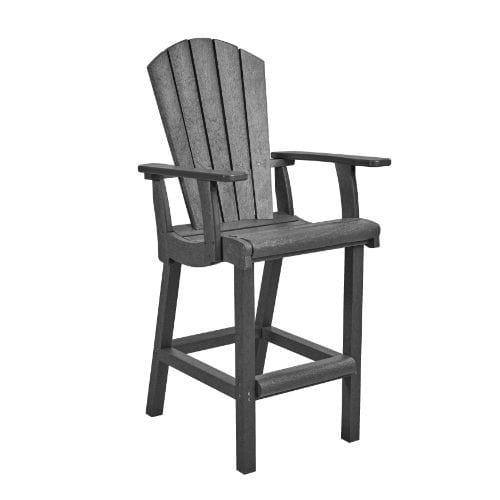 Classic Pub Arm Chair - C28 SLATE GREY-18