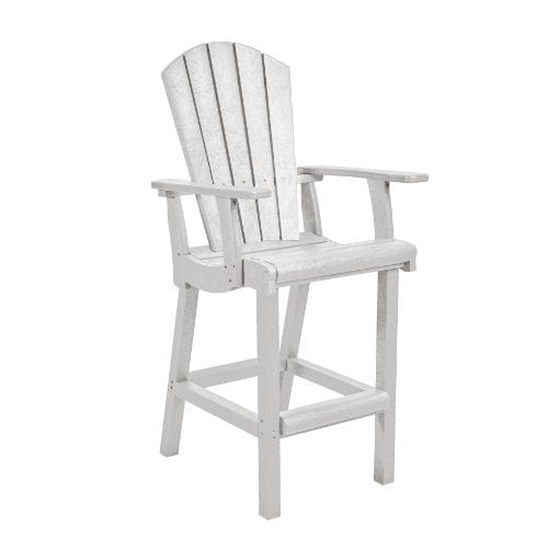 Classic Pub Arm Chair - C28 WHITE-02