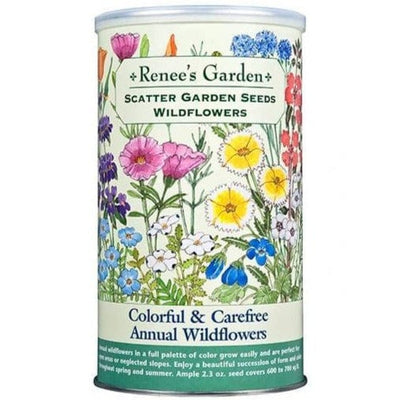 Scatter Can Colorful & Carefree - Renee's Garden Seeds