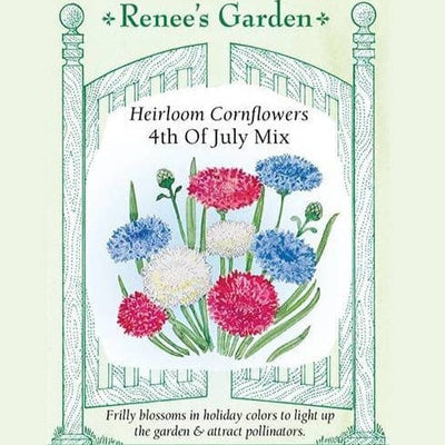 Cornflower 4th of July Mix - Renee's Garden Seeds