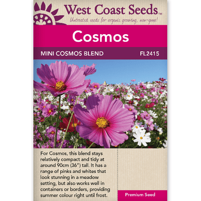 Cosmos Mini Blend - West Coast Seeds