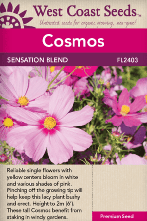 Cosmos Sensation Blend - West Coast Seeds