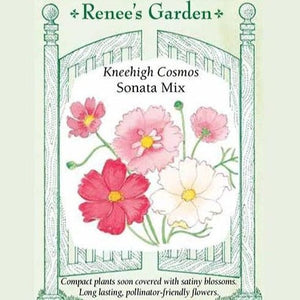 Cosmos Sonata Mix - Renee's Garden Seeds