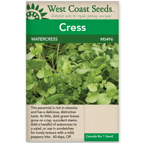 Cress Watercress - West Coast Seeds