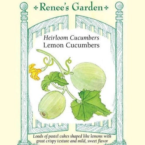 Cucumber Lemon - Renee's Garden Seeds