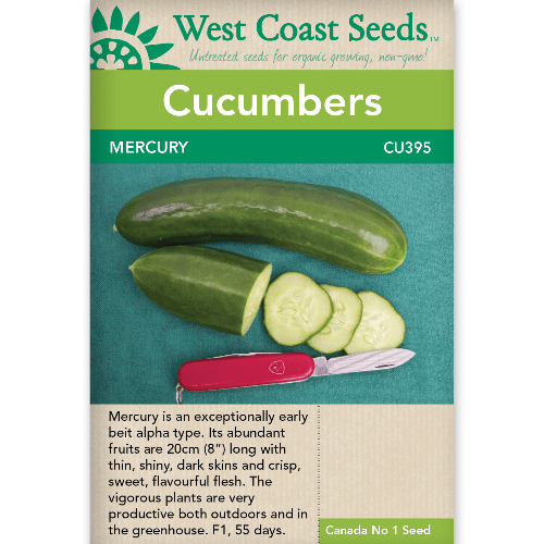 Cucumbers Mercury - West Coast Seeds