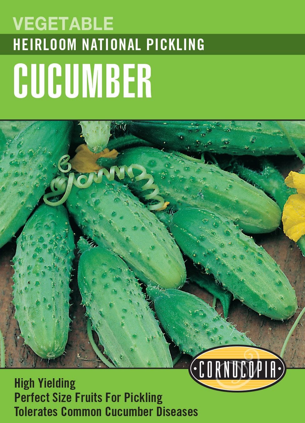 Cucumber National Pickling - Cornucopia Seeds