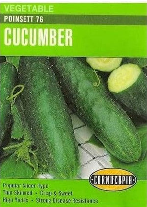 Cucumber Poinsett - Cornucopia Seeds