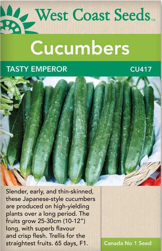 Cucumber Tasty Emperor - West Coast Seeds