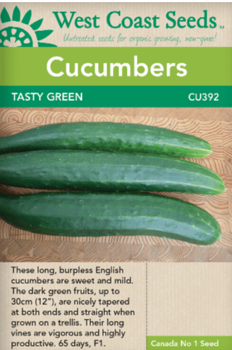 Cucumbers Tasty Green - West Coast Seeds