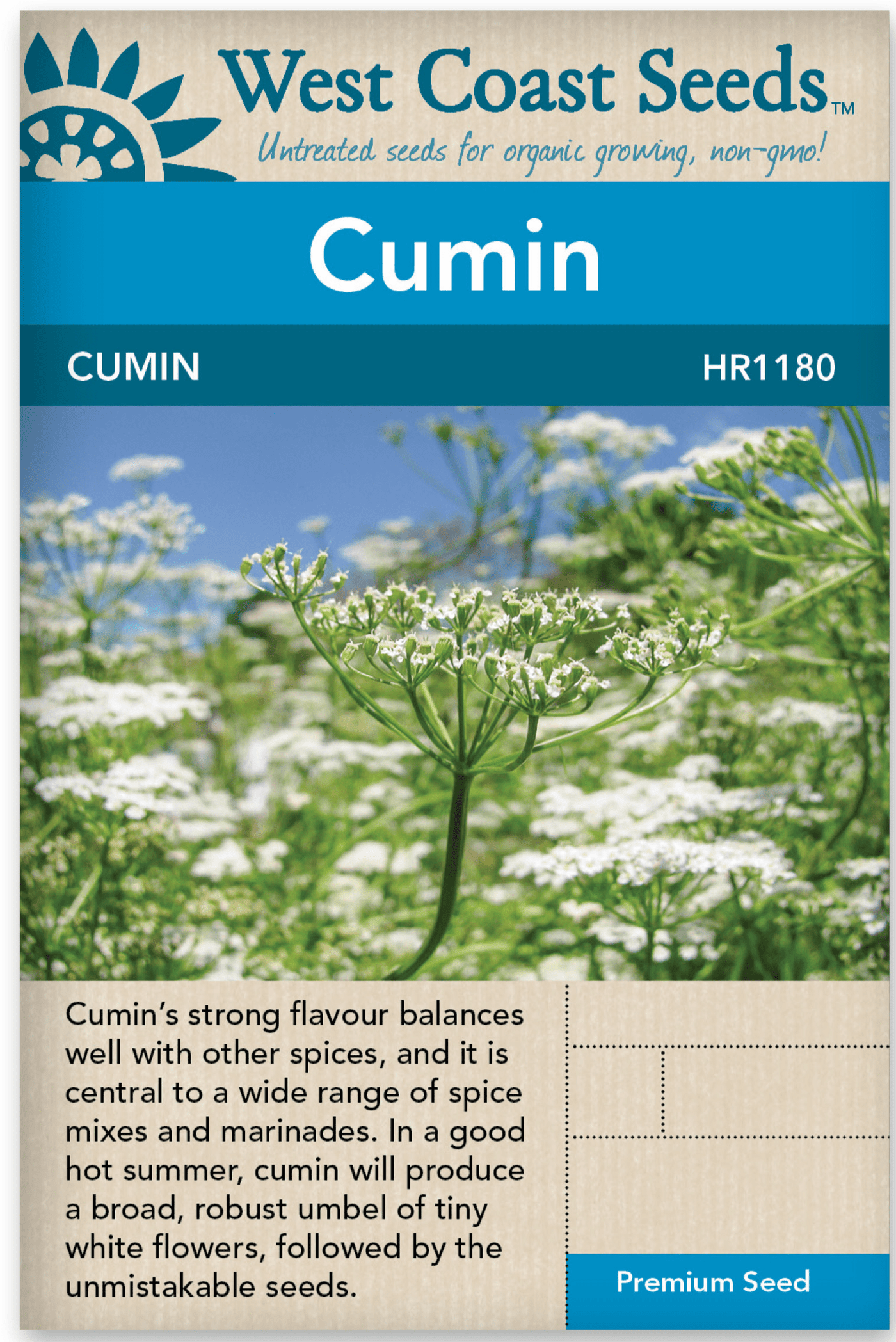 Cumin - West Coast Seeds