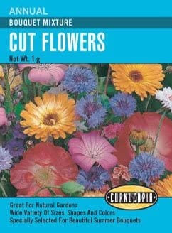 Cut Flowers Bouquet Mixture - Cornucopia Seeds