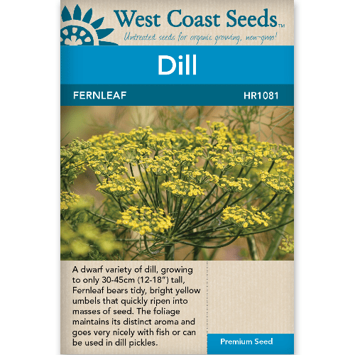 Dill Fernleaf - West Coast Seeds