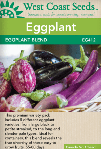 Eggplant Blend - West Coast Seeds