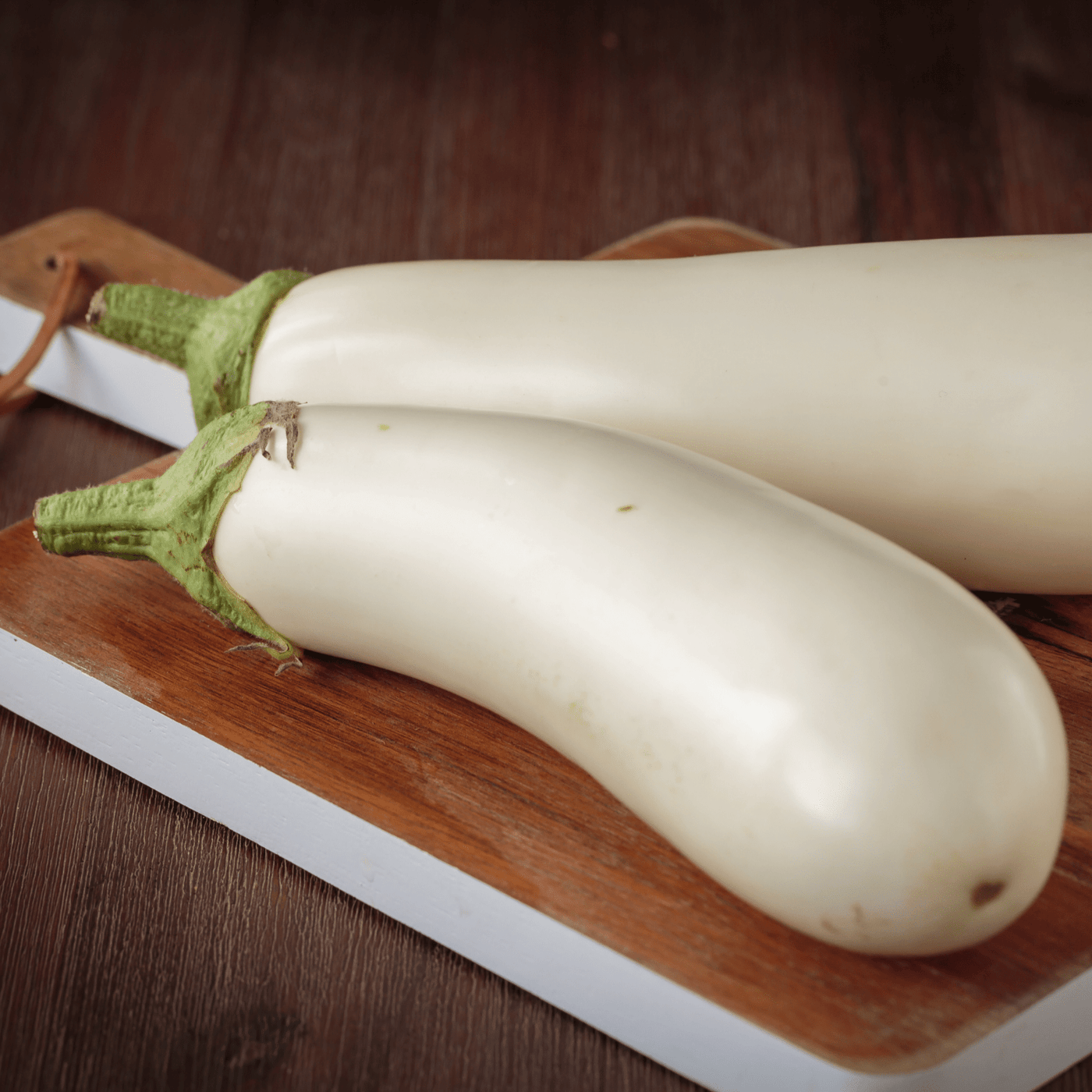 Eggplant Casper, Sow Easy - McKenzie Seeds