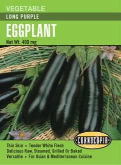 Eggplant Long Purple - Cornucopia Seeds