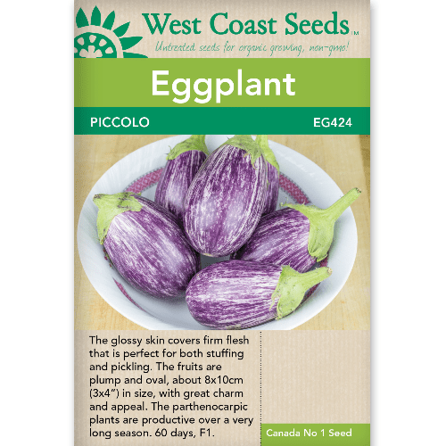 Eggplant Piccolo - West Coast Seeds