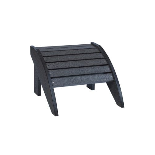 CR PLASTICS F01 FOOTSTOOL BLACK