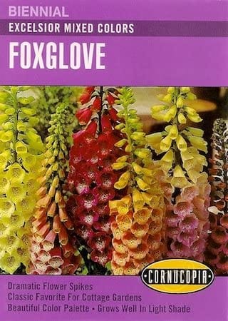 Foxglove Excelsior Mixed - Cornucopia Seeds