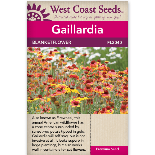Gaillardia Blanketflower - West Coast Seeds