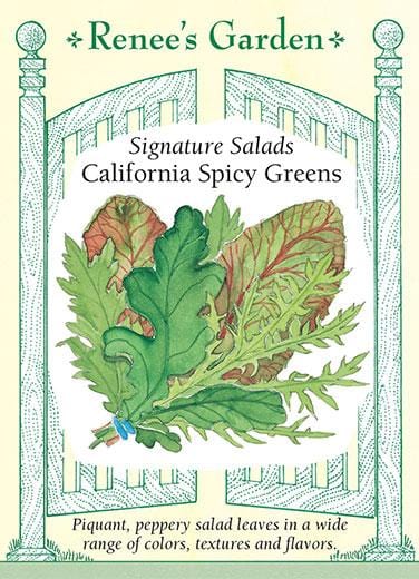 Greens California Spicy - Renee's Garden