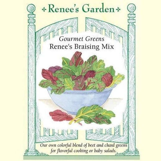Greens Renee's Braising Mix - Renee's Garden Seeds
