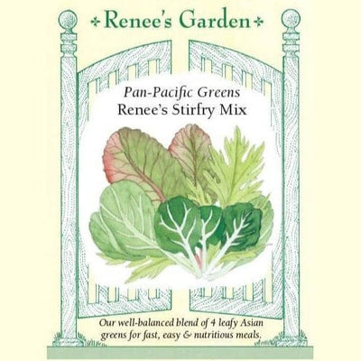 Greens Renee's Stirfry Mix - Renee's Garden Seeds